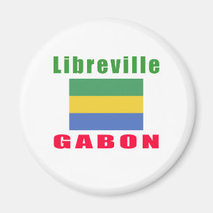 Hauptstadtsentwürfe Librevilles Gabun Magnet