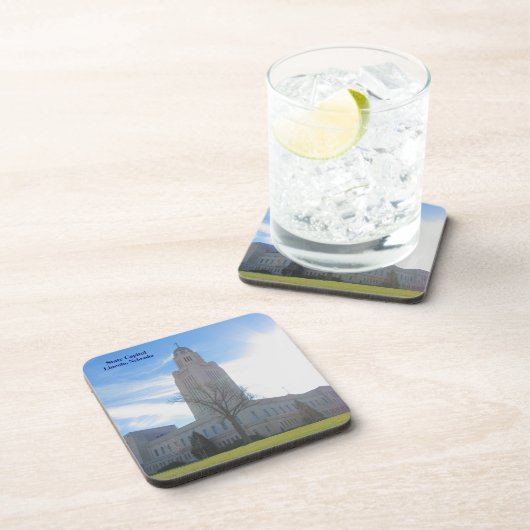 Hauptstadtsplastikfront mit Korken-Untersetzer #10 Untersetzer (Rechte Seite)