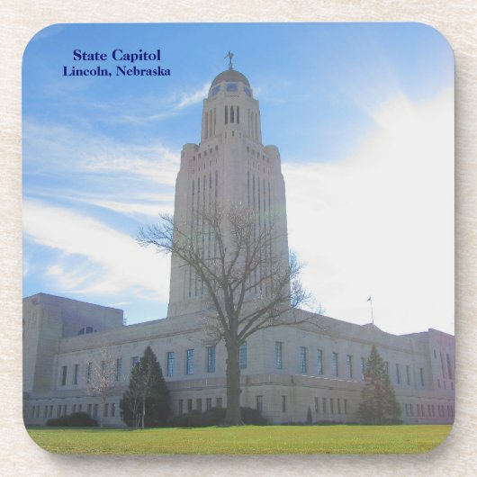 Hauptstadtsplastikfront mit Korken-Untersetzer #10 Untersetzer (Vorderseite)