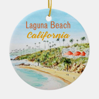 Hauptstrand Laguna Beach Kalifornien Keramik Ornament