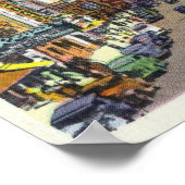 Hauptstraße Aussicht auf Staat Street & Old Staat Poster (Ecke)