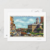 Hauptstraße Aussicht auf Staat Street & Old Staat Postkarte (Vorne/Hinten)