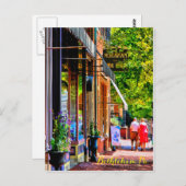 Hauptstraße Bethlehem PA. 21 Postkarte (Vorne/Hinten)