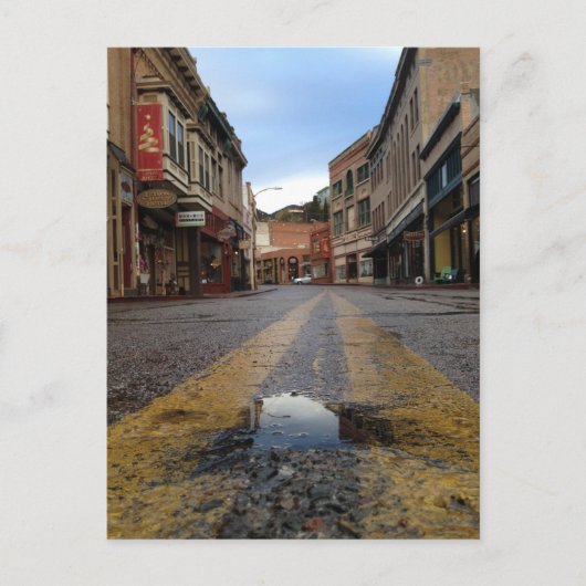 Hauptstraße Bisbee Postkarte (Vorderseite)