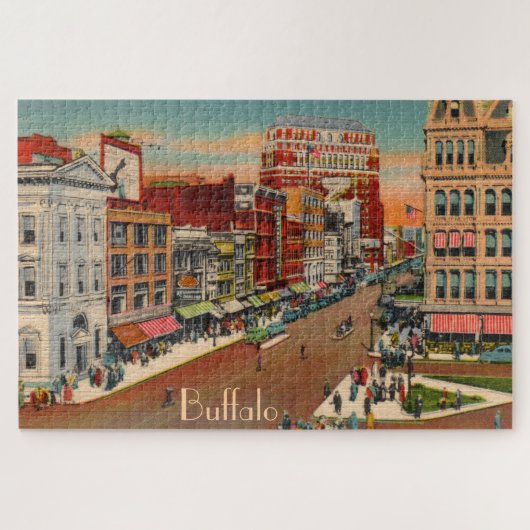 Hauptstraße - Buffalo, NY Large Puzzle (Horizontal)
