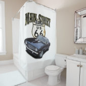 Hauptstraße Duschvorhang (Beispiel)