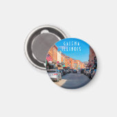 Hauptstraße Galena Illinois Magnet (Vorderseite/Rückseite)
