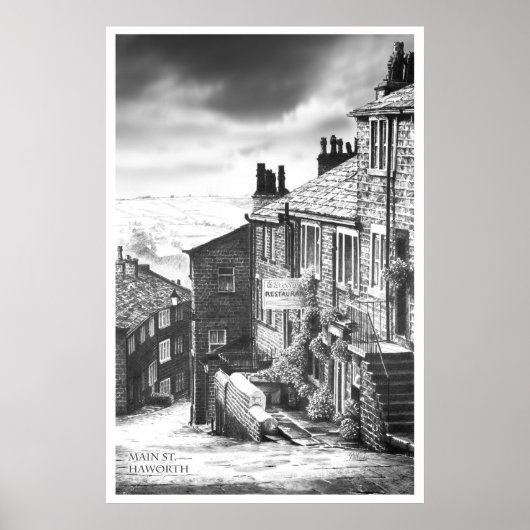 Hauptstraße, Haworth Poster (Vorne)