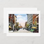 Hauptstraße, Helena, Montana Vintage Grüße Postkarte (Vorne/Hinten)