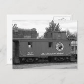 Hauptstraße im Nordwesten Postkarte (Vorne/Hinten)