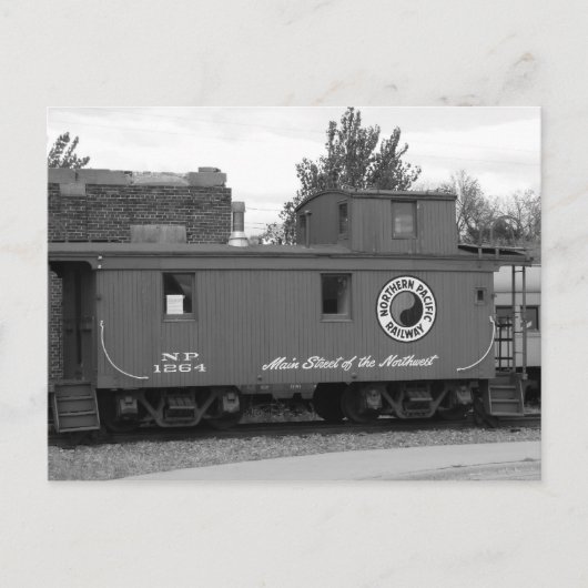 Hauptstraße im Nordwesten Postkarte (Vorderseite)