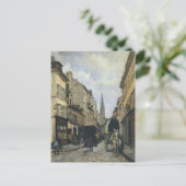 Hauptstraße in Argentinien von Alfred Sisley Postkarte (Stehend Vorderseite)