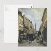 Hauptstraße in Argentinien von Alfred Sisley Postkarte (Vorne/Hinten)