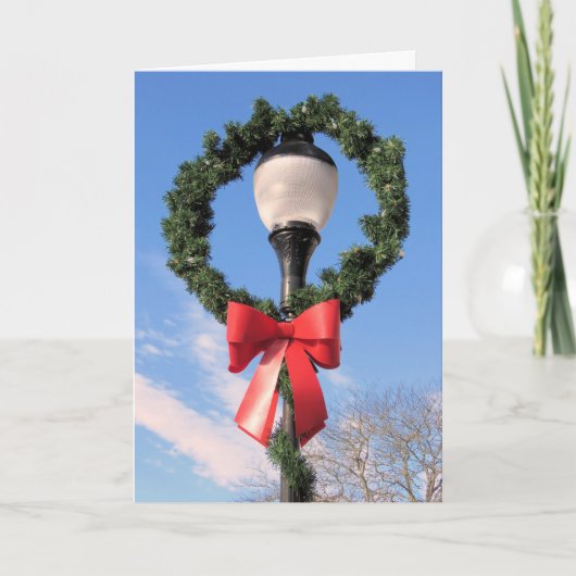 Hauptstraße in Falmouth, MA Feiertagskarte (Vorderseite)