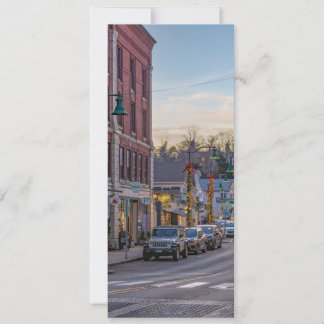 Hauptstraße in Mystic, Connecticut Einladung