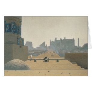 Hauptstraße in Samarkand, früher Morgen, 1869-70