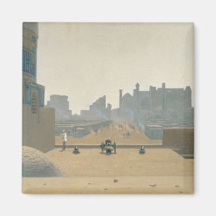 Hauptstraße in Samarkand, früher Morgen, 1869-70 Magnet