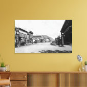 Hauptstraße in Seward, Alaska-Fotografie Leinwanddruck (Insitu (Wohnzimmer))