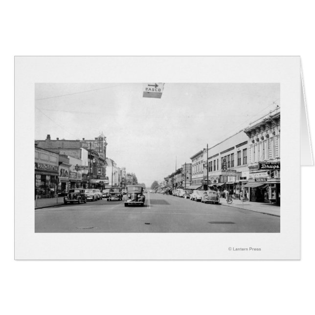 Hauptstraße in Walla Walla, WA-Foto (Vorderseite (Horizontal))