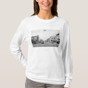 Hauptstraße in Walla Walla, WA Fotografie T-Shirt