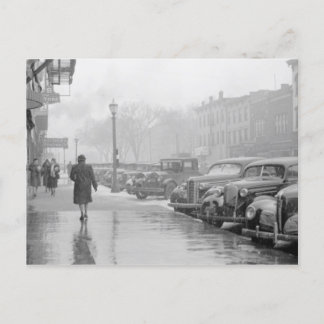 Hauptstraße Iowa City, Iowa Postkarte