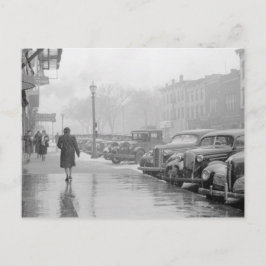 Hauptstraße Iowa City, Iowa Postkarte