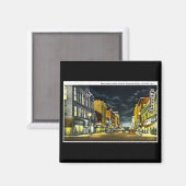 Hauptstraße, La Crosse, Wisconsin Magnet (Vorderseite/Rückseite)