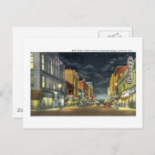 Hauptstraße, La Crosse, Wisconsin Postkarte (Vorne/Hinten)