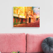 Hauptstraße Leinwanddruck (Insitu (Wohnzimmer))
