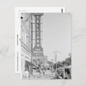 Hauptstraße, Marshalltown, Iowa Postkarte (Vorne/Hinten)