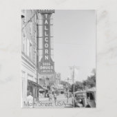 Hauptstraße, Marshalltown, Iowa Postkarte (Vorderseite)