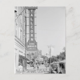 Hauptstraße, Marshalltown, Iowa Postkarte