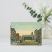 Hauptstraße, Ossining, NY Vintage Postkarte (Stehend Vorderseite)