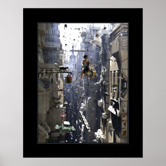 Hauptstraße (Osten) Poster (Vorne)