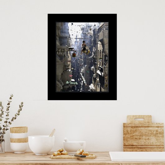 Hauptstraße (Osten) Poster (Küche)