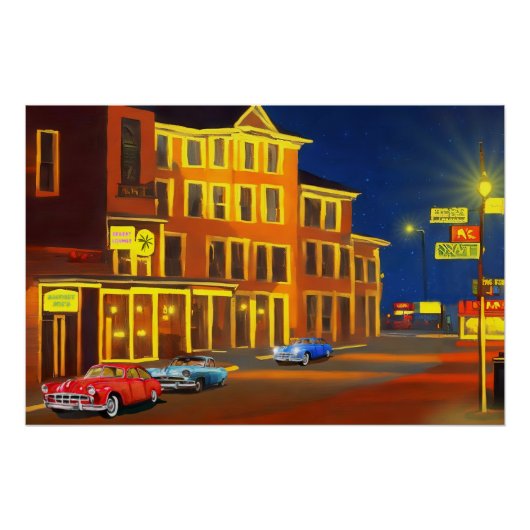 Hauptstraße Poster (Vorderseite)