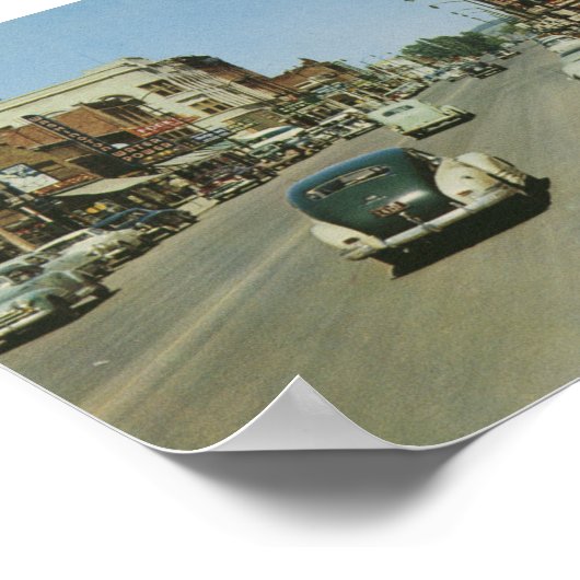 Hauptstraße Poster (Ecke)