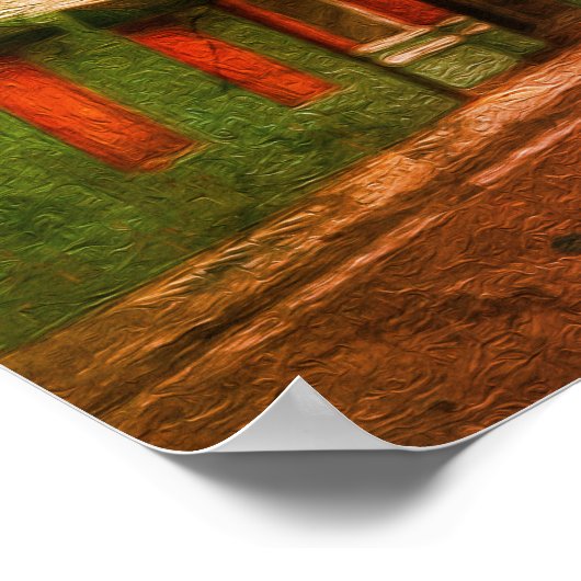 Hauptstraße Poster (Ecke)