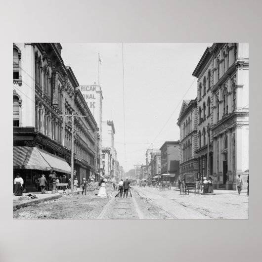 Hauptstraße Poster (Vorne)