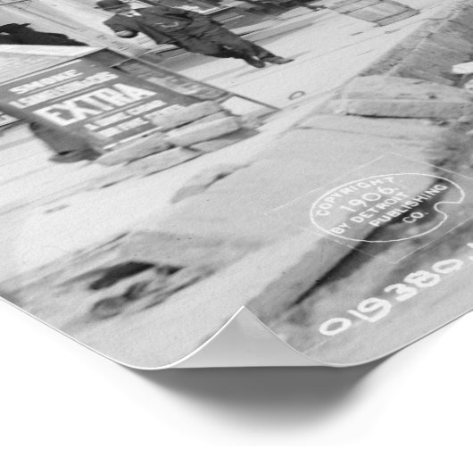 Hauptstraße Poster (Ecke)