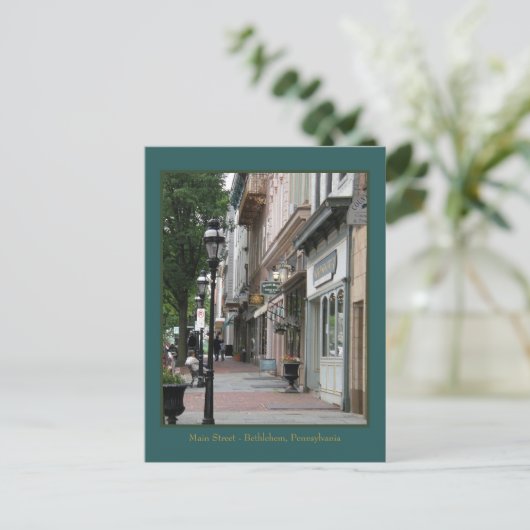 Hauptstraße Postkarte (Stehend Vorderseite)