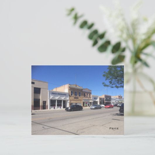 Hauptstraße - Preis Postkarte (Stehend Vorderseite)