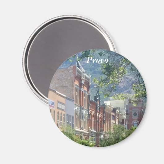 Hauptstraße - Provo Magnet (Vorderseite/Rückseite)