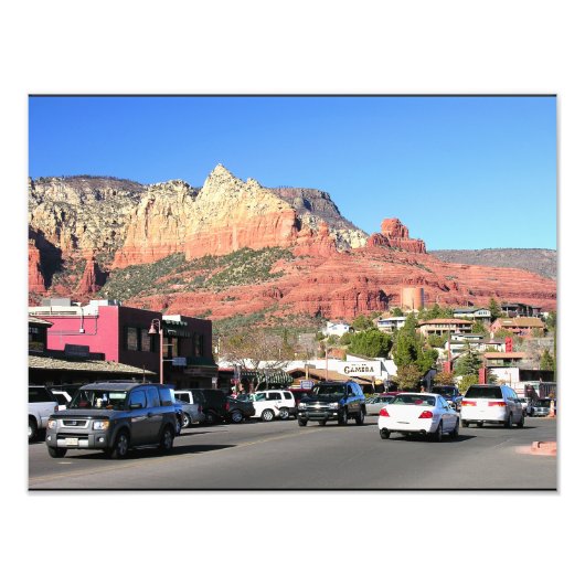 Hauptstraße, Sedona Fotodruck (Vorne)