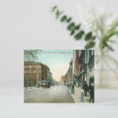 Hauptstraße, Springfield, MA Vintage Postkarte (Stehend Vorderseite)