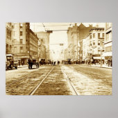 Hauptstraße von Clinton Ave Poster (Vorne)