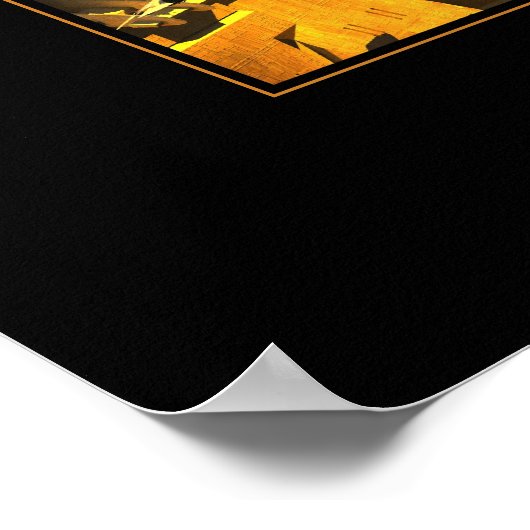 Hauptstraße (West) Poster (Ecke)