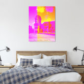 Hauptstraßen-Station - Richmond, VA Leinwanddruck (Insitu (Schlafzimmer))