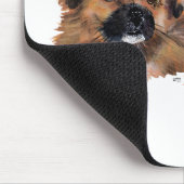 Hauptstudie für tibetische Spaniels Mousepad (Ecke)