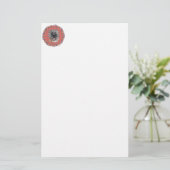 Hauptstudie zu Tartan Briefpapier (Stehend Vorderseite)